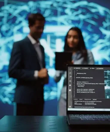 close-up-of-notebook-used-by-employees-developing-ai-systems-in-tech-startup